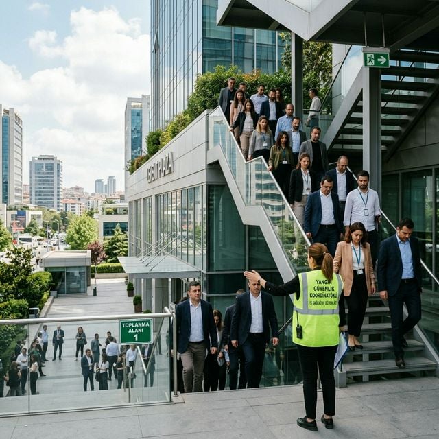 Selçuk Şirince taş ev butik otelleri şarap mahzenleri için uygulamalı yangın tatbikatı